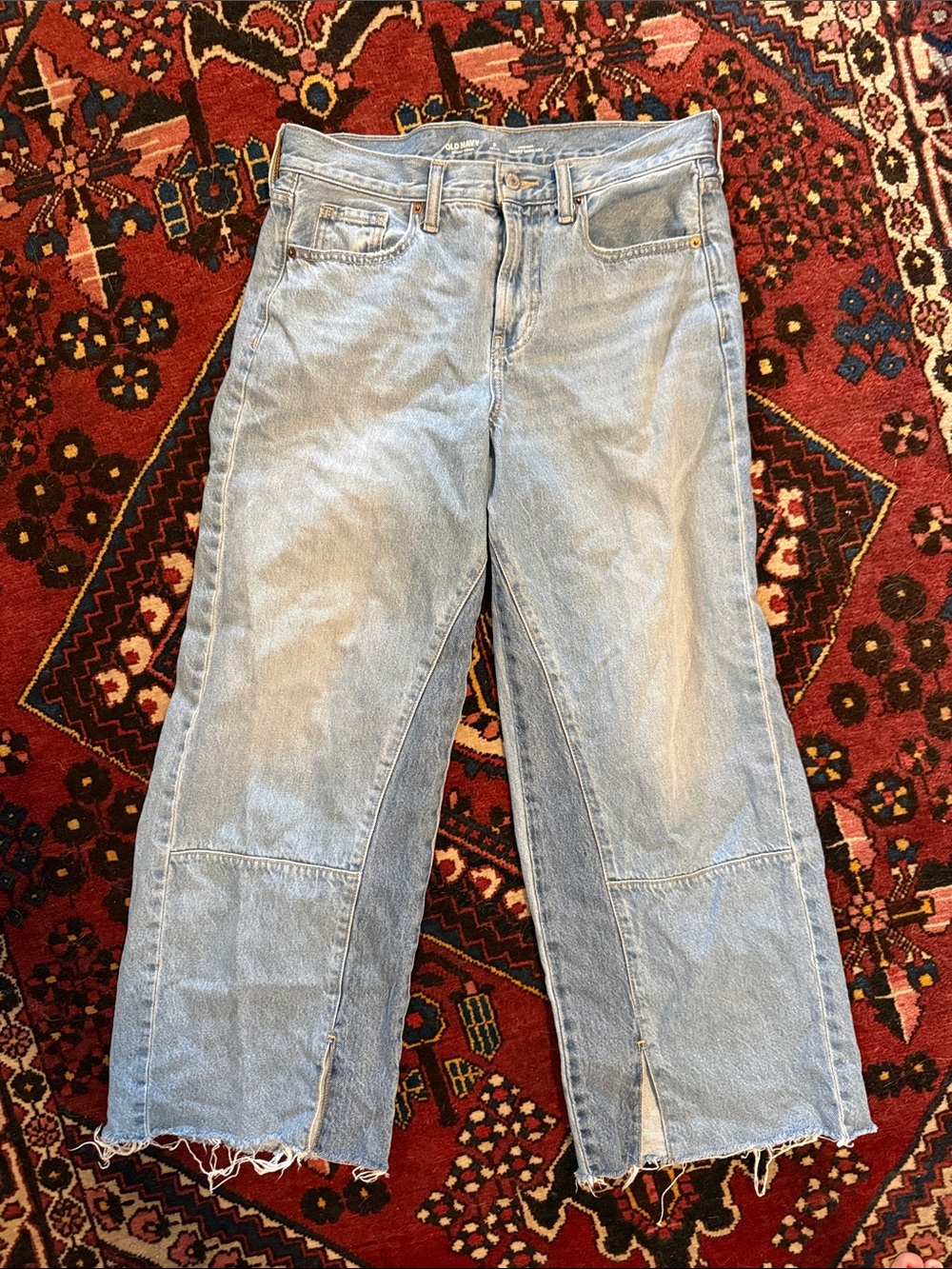 Old Navy Light Wash Women's Wide-Leg Jeans